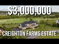 Inside a $3 MILLION Creighton Farms Estate! | Mansion Tour | 4K