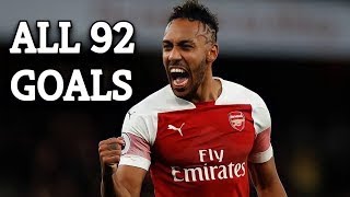 Aubameyang All 92 Goals For Arsenal 2018 - 2021