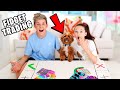 OUR PUPPY DECIDES OUR FIDGET TRADING!! The Empire Family