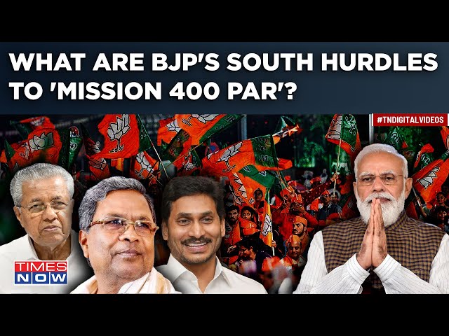 Saffron South Crucial For Modi’s ‘400 Par’ Goal For NDA, But BJP’s Dakshin Struggles A Headache? class=