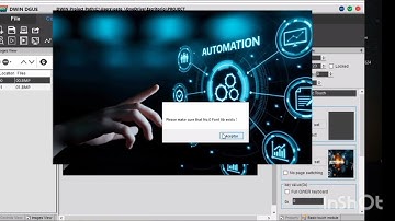 Dwin Dgus II display TFT 7 inchies 800x480 Init project, Arduino GUI part