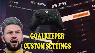 FIFA 23 Goalkeeper Custom Settings!