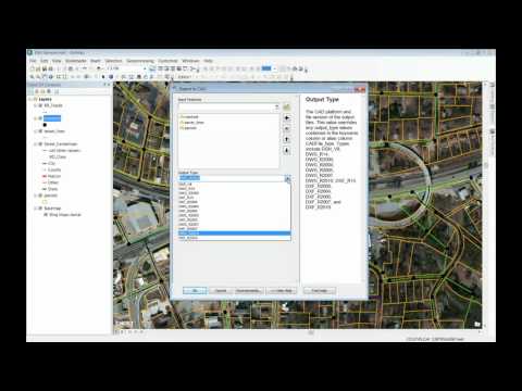 Convert GIS to CAD in ArcGIS 10 or 10.1