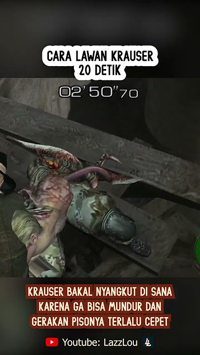 Cara Lawan Krauser 20 Detik | Resident Evil 4