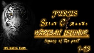 🔴BELAJAR SILAT CIMANDE ‼JURUS KE 1 -13 part1 #pencaksilat