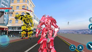 Vahşi Çakal Robot Araba Oyunu Robot Dönüştürme Oyunu Android Gameplay screenshot 1