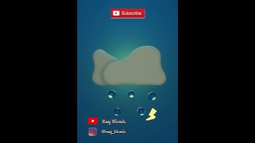Cloud Animation || Blender || #shorts #3d #satisfyingvideo