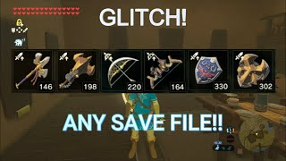 Weapon Modifier Corruption K+1 fast and easy glitch Zelda Breath of the Wild