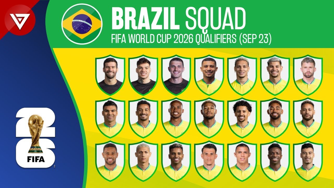 The Brazil team that should play at the 2026 World Cup