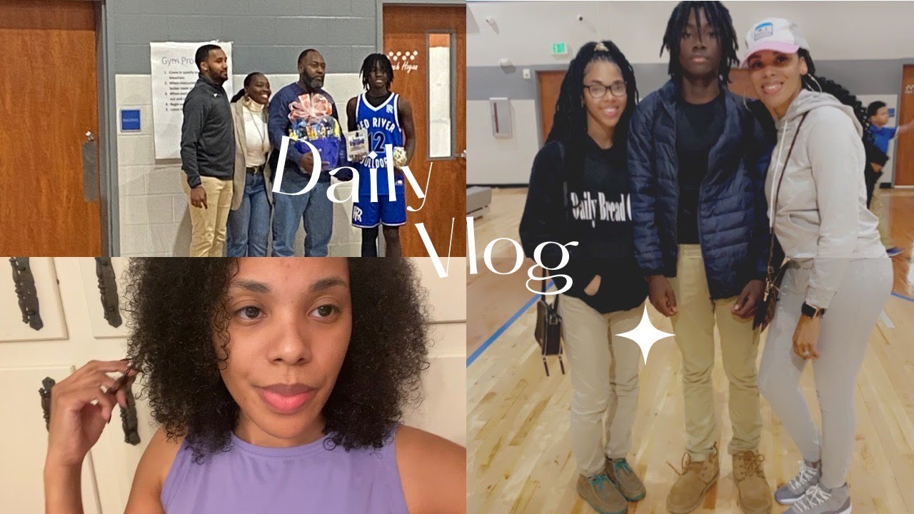 Life with Cris Nephew's basketball game Hair routine/wash day YouTube