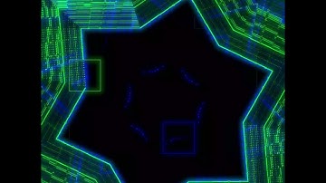 Dark Ork 3 kaleidoscope visualizer built in Unity and filtered in GlitchMusic