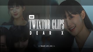 Hd Dear X Twixtor Scenepack Baek Ah-Jin