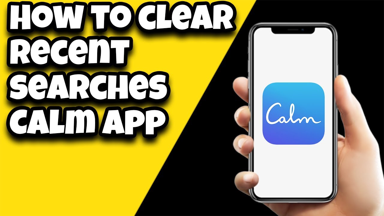 How To Clear Recent Searches Calm App YouTube How To Clear Recent Searches Calm App YouTube