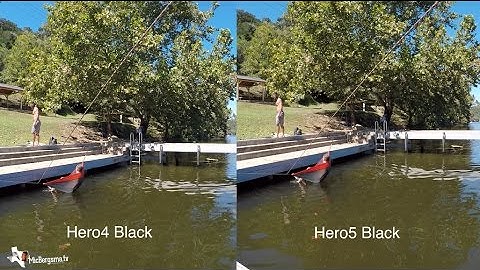 Hero5 Black vs Hero4 Black Quality / Sharpness Comparison - GoPro Tip #545 | MicBergsma