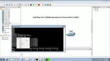 Switching Lab 9 Multiple Spanning Tree Protocol MST