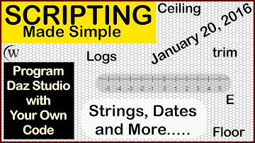 Overview of Scripting Made Simple v3: Strings, Dates and More...