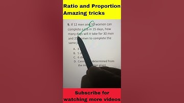 Ratio and Proportion Word Problems | Worked out Problems on Ratio and Proportion | #shorts