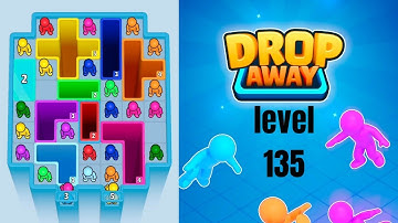 Drop Away level 135 Walkthrough Solution 