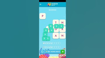 WordBrain 2 Ocean Event October 5 2021 | Wordbrain 2 Ocean Event Day 6 Answers