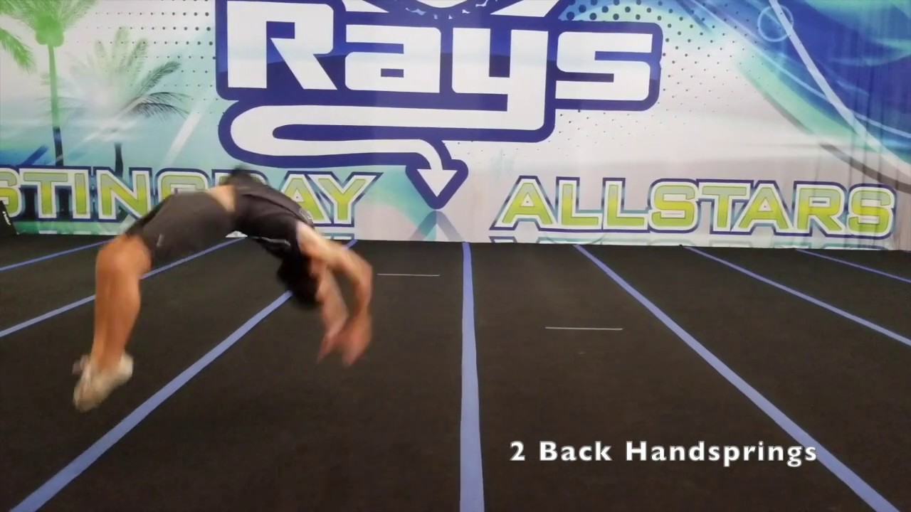 Level 3 Tumbling Examples The Stingray AllStars YouTube
