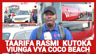 TAARIFA RASMI KUTOKA COCO BEACH / MSAFARA WA MABASI YA GHARAMA KUTOKA SIMBA SC