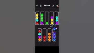 Ball Sort Color Water Puzzle LEVEL84