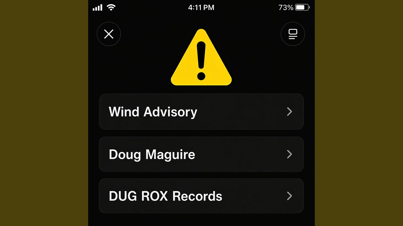 YouTube에서 Wind Advisory 보기 YouTube에서 Wind Advisory 보기