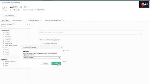 Tableau Ask Data - What is Ask Data and new improvements in 2019.2