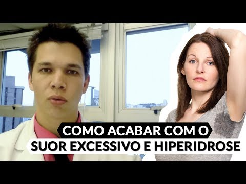 Vídeo: Como lidar com a hiperidrose ou hiperidrose (transpiração excessiva)