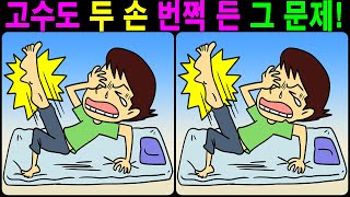 【틀린그림찾기/치매예방】 고수도 두 손 번쩍 든 그 문제! 【다른그림찾기/두뇌운동】