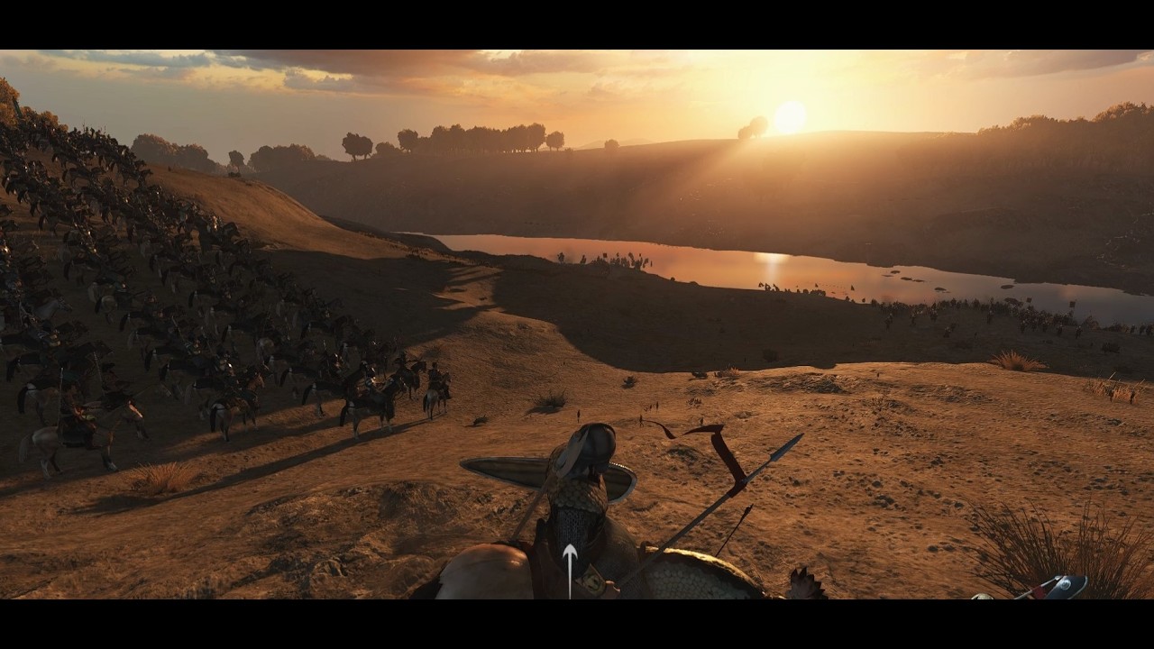 Dusk before battle and Kublai smells victory