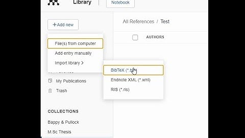 How to convert BibTex file from Google Scholar and import to Mendeley