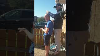 Dave egg balancing