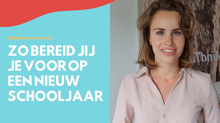 Zo bereid jij je voor op een nieuw schooljaar! #tips