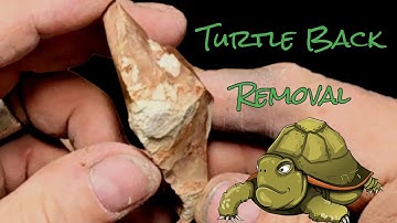 Turtle Back Removal On Small Clunky material. Beginner Must Watch.