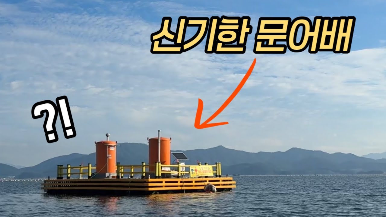 선장 없는 문어낚시배?! 요즘 안나온다더니 여기 다있었네!