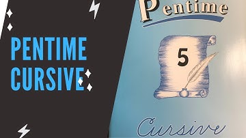 Pentime Cursive Grade 5 Homeschool Curriculum Flip Through