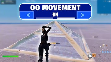 A UEFN Creator is Bringing OG Movement Back