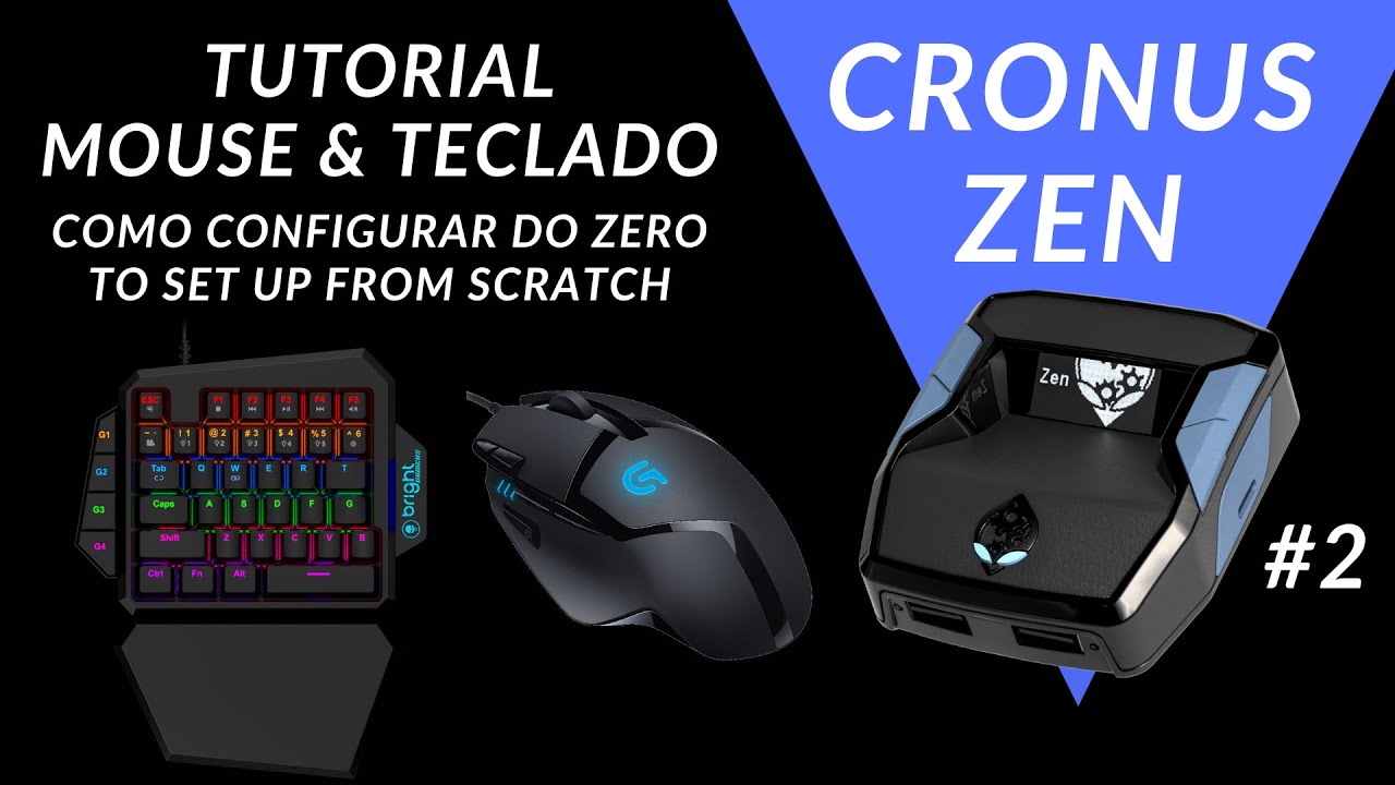 CRONUS ZEN :  HOW TO USE MOUSE AND KEYBOARD ON CRONUS ZEN
