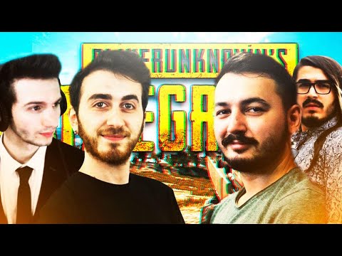 EFSANE KADRO İLE PUBG! w/Rammus53-KendineMuzisyen-Mithrain(Şive Yarışı) #1