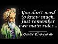 The most brilliant quotes by Omar Khayyam. Worth pondering! | Quotes of great men