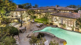 A magnificent Spanish-style estate sprawls over 1.3 acres in Calabasas for $6,995,000