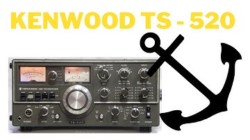 My new BOAT ANCHOR is a Kenwood TS-520 @TheArtofEngineering