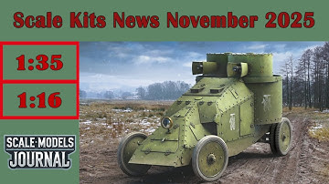 Scale Models News / Armor and Vehicles 1:35 / 1:16 - November 2025