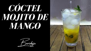 Cóctel Mojito De Mango - Bebida Con Ron