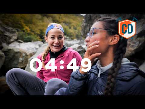 How Many Brione Boulders Can Sasha DiGiulian Smash In 10 Minutes? | Climbing Daily Ep. 2455