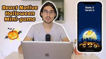 React Native Halloween Mini-game. Tutorial App for Beginners. 2022