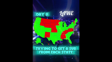 Trying to get a sub from each state Day 8 #geography #history #shorts #trending #capcut #mapping