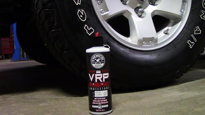 Chemical Guys - Condition your tires with VRP!⁣ ⁣ VRP is a water based  dressing that enhances a deep conditioning and leaves a coating of UV  protection on any vinyl, rubber, or