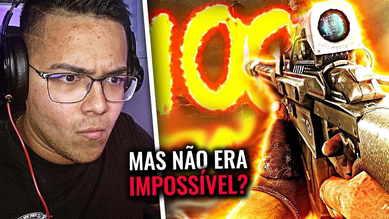 Como o ROUND 100 em CALL OF THE DEAD se tornou POSSÍVEL da NOITE para o ...